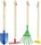 Click N’ Play 4-Piece Kids Gardening Set With Shovel, Rake for Yard