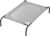 Coolaroo Original Elevated Dog Bed – Breathable Off-The-Ground Pet Bed with Cooling Fabric, Joint Relief & Moisture-Resistant Fabric, 100% Recyclable, Easy Clean, Grey, Medium