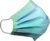 Cranberry USA C2700GG Cosmo Earloop Face Mask, Disposable, Green (Pack of 50)