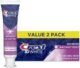 Crest 3D White Advanced Teeth Whitening Toothpaste, Radiant Mint, 3.3 oz, Pack of 2