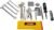 CruzTOOLS EKM1 EconoKIT M1 Tool Kit for Japanese Metric Motorcycle, ATV, UTV