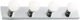 Design House 500892 Vanity Polished Chrome, 4-Light