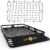 DEXSO 64″ x 39″ Universal Roof Rack Basket with Cargo Net, 200 Lbs Capacity Rooftop Cargo Carrier Basket with Extension Heavy Duty Luggage Holder Rack for SUVs, Trucks, Vehicles