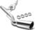 DNA MOTORING CBE-CS09-4853L-4DR Stainless Steel Cat Back Exhaust System [Compatible with 07-13 Silverado 1500/07-13 Sierra 1500 Crew/Extended Cab Short Bed]
