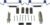 Dorman HW7311 Rear Parking Brake Hardware Kit Compatible with Select Models