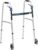 Drive Medical 10226-1 Trigger Release Folding Walker, Brushed Steel