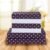 Elegant Comfort Luxury Soft Bed Sheets Polkadot Pattern – 1500 Premium Hotel Quality Microfiber Softness Wrinkle and Fade Resistant (4-Piece) Bedding Set, Twin/Twin XL, Purple