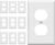 ENERLITES Duplex Wall Plates Kit, Electrical Outlet Covers, Standard Size 1-Gang 4.50″ x 2.76″, Unbreakable Polycarbonate Thermoplastic, Electric Receptacle Plug Covers, 8821-W-10PCS, White, 10 Pack