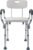 Essential Medical Supply Height Adjustable Shower and Bath Bench with Padded Arms, Contoured Back and Textured Shower Chair Seat – Perfect for The Bath and Shower