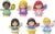 Fisher-Price Little People Toddler Toys Disney Princess Set with 6 Character Figures for Preschool