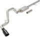 Flowmaster 717857 FlowFX Cat-Back Exhaust Kit 3 Inch 409 Stainless Steel 4.5 Inch Black Ceramic Stainless Steel Tips Compatible with 2014-2019 Classic Body Chevy Silverado GMC Sierra 1500 4.3L 5.3L