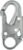 Forged Steel Snap Hook 25KN – Fusion Climb® Maxi-2 – Professional Fall Protection Snap Hook – Heavy Duty Carbon Steel – Double-Action Snap Hook for Safety, Climbing, Rappelling – OSHA