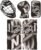 Franklin Sports NHL Youth Knee Hockey Goalie Pads + Helmet Set – Kids Knee + Mini Hockey Goalie Gear + Equipment – (2) Leg Pads, Catch Glove, Blocker + Mask Included