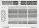 Frigidaire 5,000 BTU Window-Mounted Air Conditioner, Cools Up to 250 Sq. Ft., Quiet Operation, Effortless Temperature Control, 2 Fan Speeds, Auto Restart, White