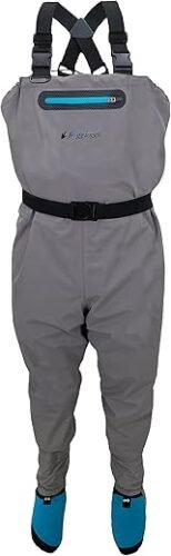 FROGG TOGGS Women’s Waterproof Canyon Fishing Stockingfoot Chest Wader for Fishing