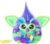 Furby Galaxy Edition, Glow in The Dark, 15 Fashion Accessories