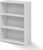 FURINNO Wright 3-Shelf Bookcase, Soft White