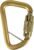 Fusion Climb Tacoma Steel Triple Lock with Key Nose Modified D-Shaped Carabiner (FP-9005-TPKHS-BLK)