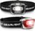 GearLight 2Pack LED Headlamp – Outdoor Camping Head Lamps with Adjustable Headband – Lightweight Battery Powered Bright Flashlight Headlight with 7 Modes and Pivotable Head and Red Light