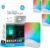 GE Color-Changing LED Night Light, Plug Into Wall, Dusk to Dawn Sensor, 8 Vibrant Colors, Ambient Lighting, Kids Adults Bedroom, Bathroom, Nursery, Kitchen, Hallway, 4 Pack, 50860