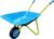 G & F Products Kids Metal Wheelbarrow – Child-Sized, Durable Metal Construction with Sturdy Wheel