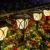 GIGALUMI Solar Lights Outdoor Waterproof, 6 Pack LED Solar Garden Lights, Outdoor Decorations, Garden Decor for Yard, Patio, Landscape, Planter, Walkway (Warm White)