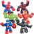 Heroes of Goo Jit Zu Marvel Mega Mini 6 Pack – Squishy, Stretchy, Gooey Mini Heroes – Ironman