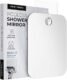 HONEYBULL Shower Mirror Fogless for Shaving – Flat Anti Fog Mirror with Razor Holder for Shower, Mirrors, Shower Accessories, Bathroom Mirror & Accessories, Holds Razors for Men (Medium 6x8in)