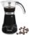 IMUSA 6 or 3 Cup Electric Espresso Maker with Cool-touch Handle, Black