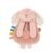 Itzy Ritzy – Itzy Lovey Including Teether – Baby Lovey with Teether, Textured Ribbons & Dangle Arms