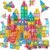 Jasonwell 110-Piece Magnetic Tiles Set