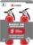 Kidde Multi Purpose Fire Extinguisher for Home, Office, Dorm, Residential, 1A10BC, 2 Pack