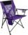 Kijaro Dual Lock Portable Camping Chairs – Enjoy the Outdoors with a Versatile Folding Chair, Sports Chair, Outdoor Chair & Lawn Chair – Dual Lock Feature Locks Position – Kawachi Purple