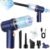 KMM Handheld Car Vacuum Cleaner, 9000Pa Vacuum Cleaner and Air Duster, 120W High Power Hand Held Vacuum with LED Light and Multi-Nozzles for Car, Home, Office, Pet