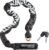 Kryptonite Keeper 785 Bike Chain Lock, 2.8 Feet Long Heavy Duty Anti-Theft Bicycle Chain Lock with Keys for Bike, Motorcycle, Scooter, Bicycle, Door, Gate, Fence