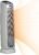Lasko Oscillating Ceramic Tower Space Heater for Home with Overheat Protection, Timer, 22.5 Inches, Silver, 1500W, 5775, 7.5″L x 7.1″W x 22.75″H