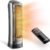 Lasko Oscillating Digital Ceramic Tower Heater for Home with Adjustable Thermostat, Timer and Remote Control, 23 Inches, 1500W, Silver, 755320, 8.5″L x 7.25″W x 23″H, Silver