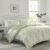 Laura Ashley Home – King Duvet Cover Set, Reversible Cotton Bedding with Matching Shams, Lightweight Home Decor for All Seasons (Natalie Sage,3 pcs, King)