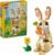 LEGO Creator 3 in 1 Cute Bunny Toy – Building Toy Set with 3 Build Options, Bunny, Seal, or Llama