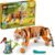 LEGO Creator 3 in 1 Majestic Tiger Building Set, Transforms from Tiger to Panda or Koi Fish Set, Animal Figures