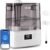 LEVOIT Smart Humidifiers for Bedroom Large Room Home,(6L) Cool Mist Top Fill Essential Oil Diffuser for Baby & Plants,Smart App & Voice Control, Rapid Humidification & Auto Mode-Quiet Sleep Mode, Gray