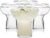 Libbey Stemless Margarita Glasses Set of 6, Modern Margarita Glasses, Lightweight, Unique Bar Glasses, Lead-Free Margarita Set, 10.25 ounces