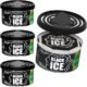 LITTLE TREES Car Air Freshener. Fiber Can Provides a Long-Lasting Scent for Auto or Home. Recycled Fiber. Black Ice, 4 Air Fresheners