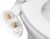 LUXE Bidet NEO 120 – Self-Cleaning Nozzle, Fresh Water Non-Electric Bidet Attachment for Toilet Seat, Adjustable Water Pressure, Rear Wash (Gold)