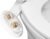 LUXE Bidet NEO 185 – Self-Cleaning, Dual Nozzle, Non-Electric Bidet Attachment for Toilet Seat, Adjustable Water Pressure, Rear and Feminine Wash (Gold)