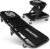 M-AUTO Foldable Z Creeper 2-in-1 Rolling Folding Car Creeper & Seat, 36″ Adjustable Roller Garage Chair Lay Down or Sit, 330LBS Capacity Under Car Roller Creeper with 6 Swivel Casters, Black