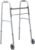 Medline Lightweight Folding Walkers for Seniors, Adults with 5” Wheels, Steel Frame Supports up to 400 lbs.
