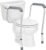 Medline Toilet Safety Rail For Seniors with Easy Installation, Height Adjustable Toilet Safety Frame, Bathroom Assist Rail with Armrests, Bathroom Safety, 250 lb. Weight Capacity