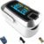 mibest OLED Finger Pulse Oximeter, O2 Meter, Dual Color White/Silver