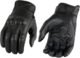 Milwaukee Leather MG7501 Men’s Black Leather i-Touch Screen Compatible Gel Palm Motorcycle Gloves W/Protective Knuckle
